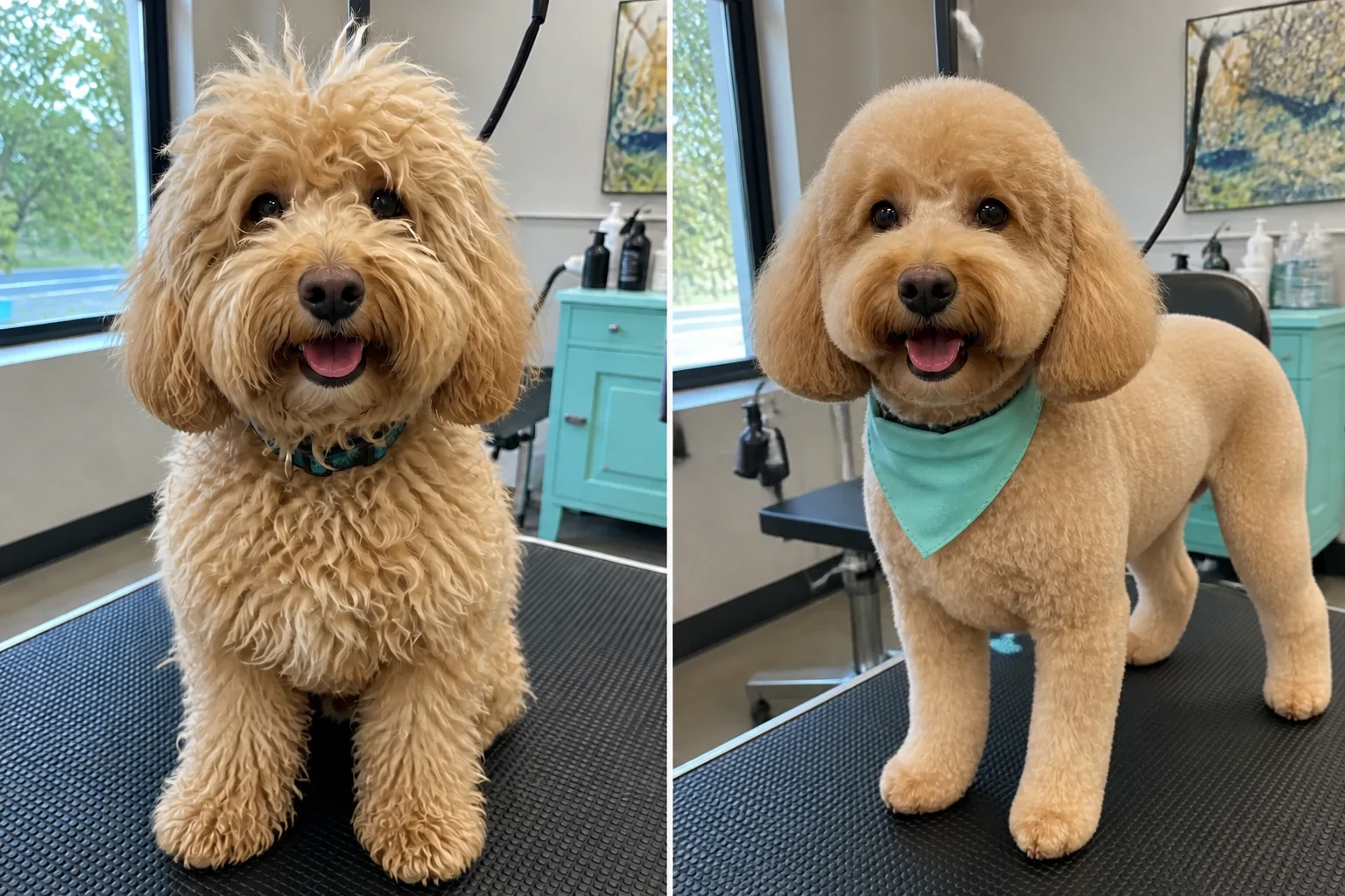 Milo before his full groom