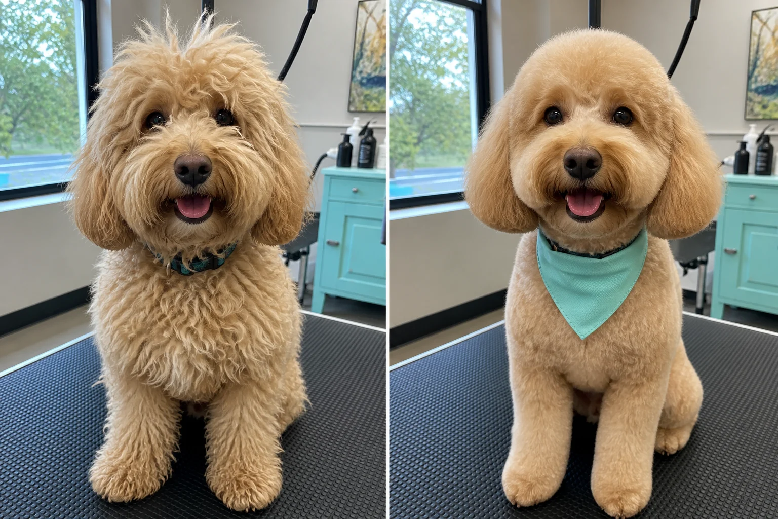 Milo before his full groom